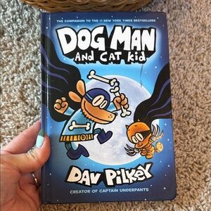 Dog Man and Cat Kid Book by Dav Pilkey